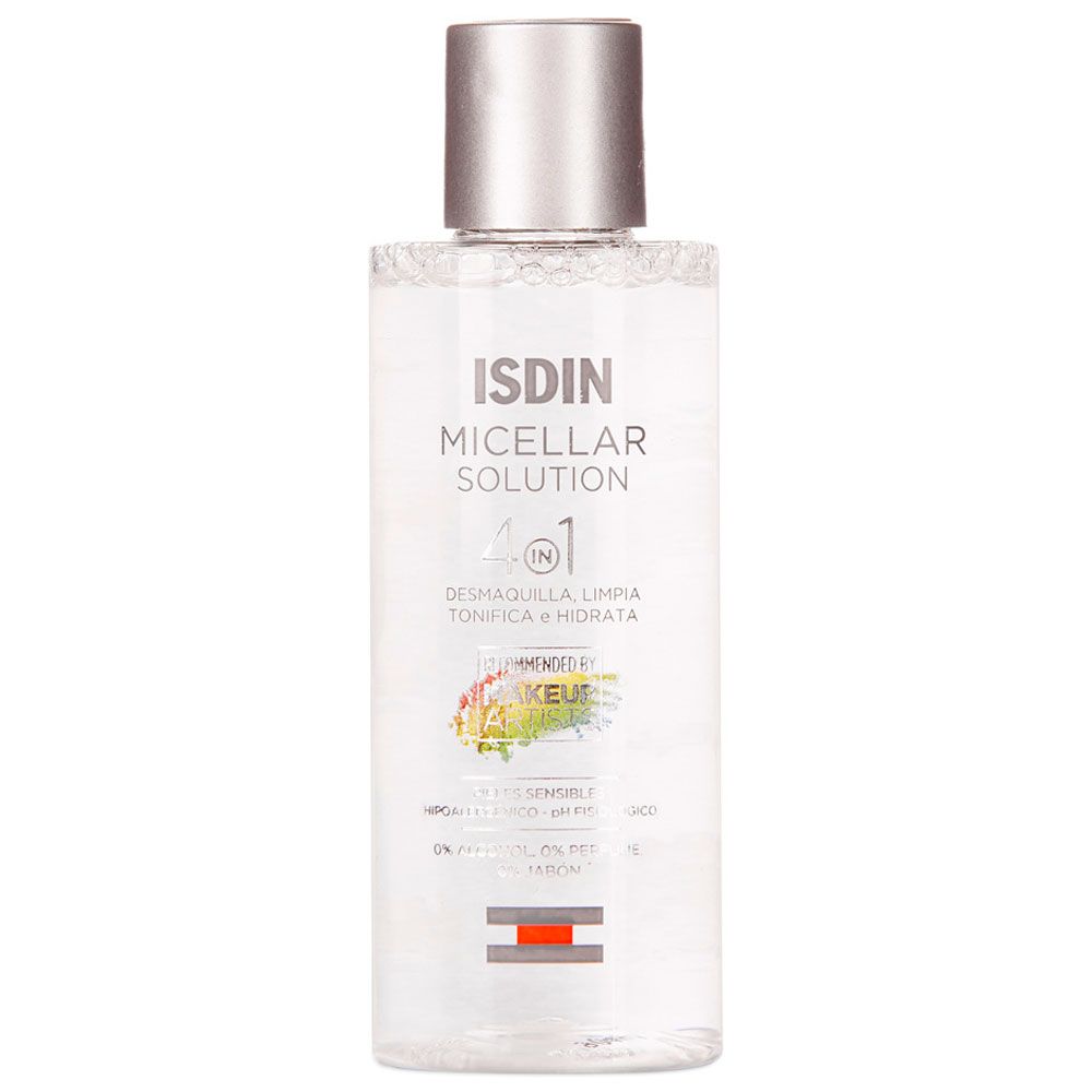 Isdin micellar solution 4 en 1 limpieza facial hidratante
