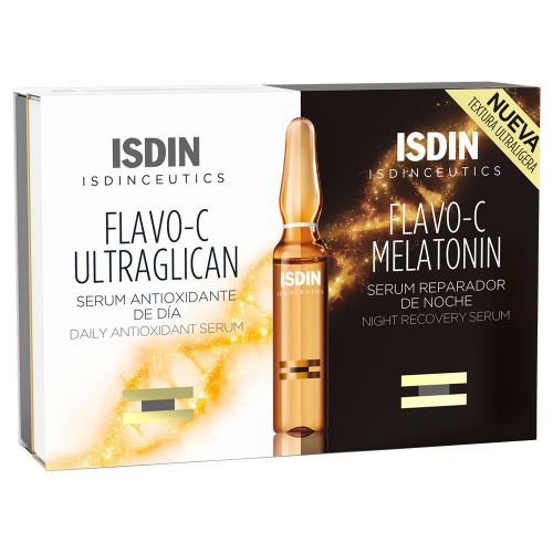 Isdinceutics Flavo-c Ultraglican Melatonin Ampollas