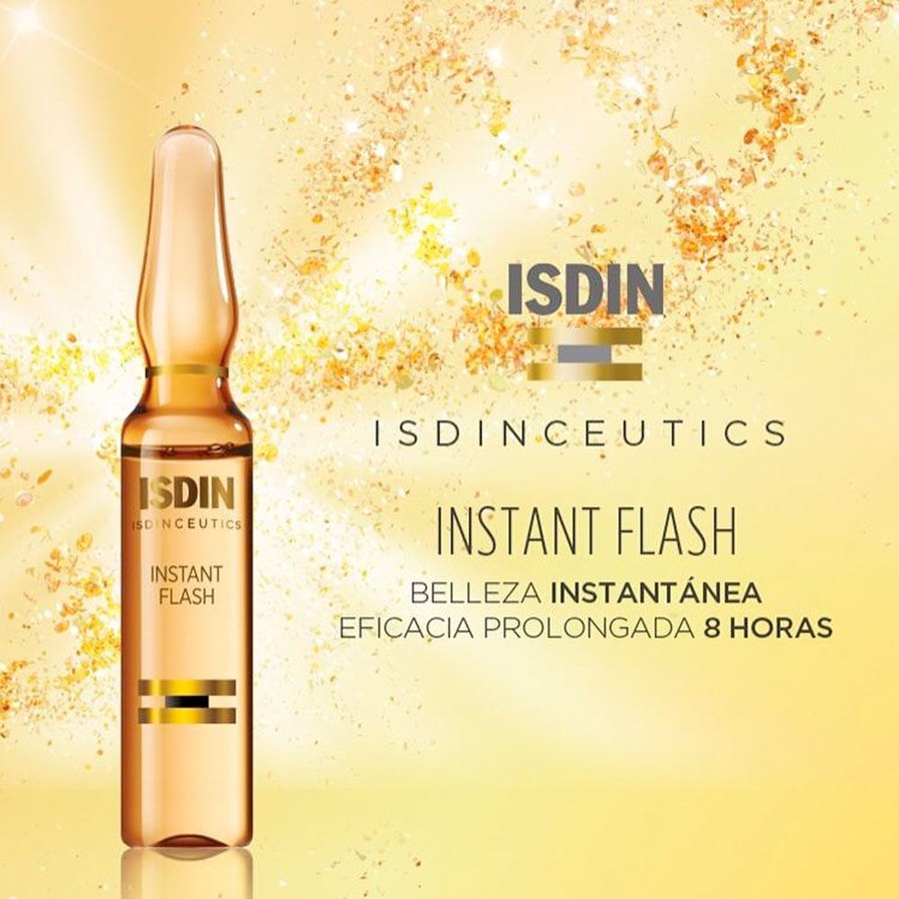 Isdinceutics instant flash ampollas