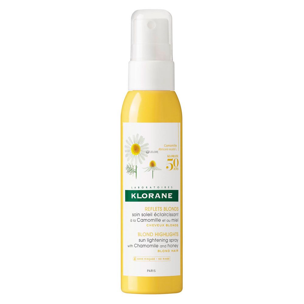 Klorane camomila spray aclarador cabellos rubios