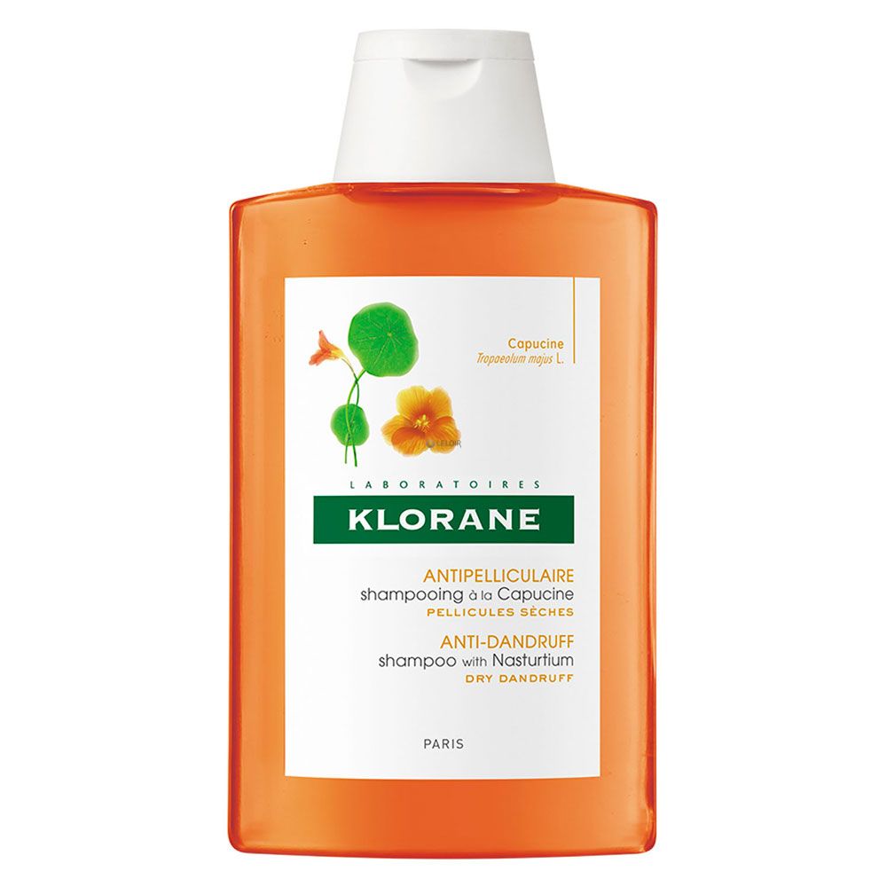 Klorane capuchina shampoo para la caspa seca