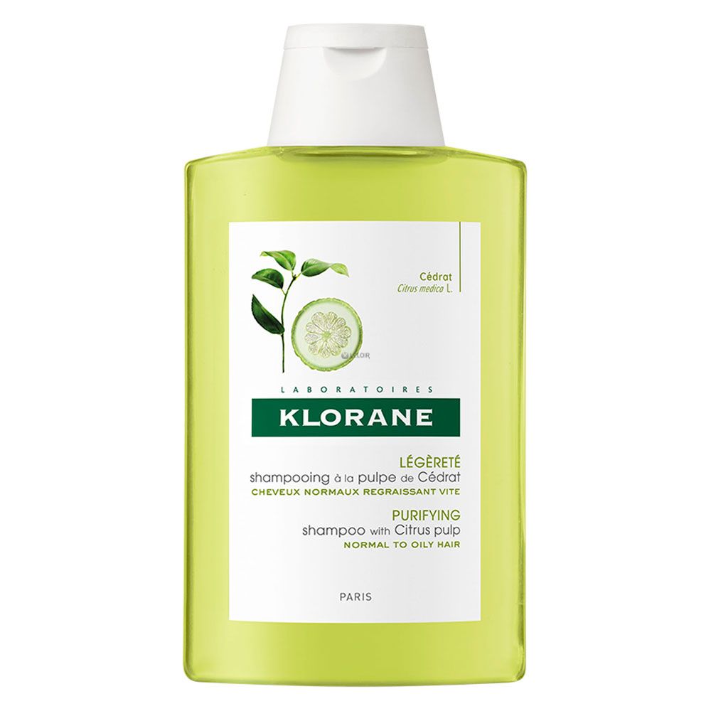 Klorane cidra shampoo uso frecuente cabello tendencia oleosa