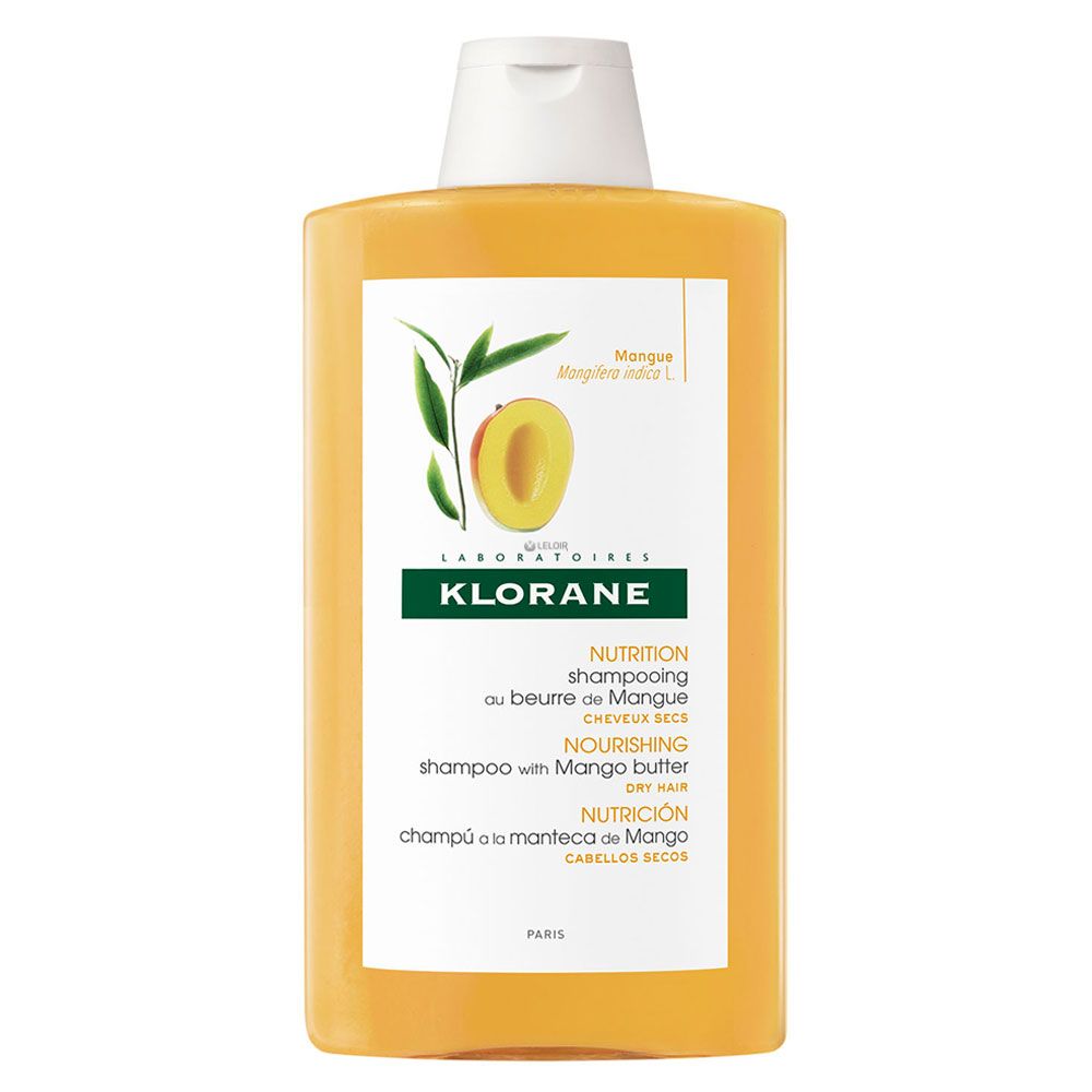 Klorane mango shampoo para cabello seco