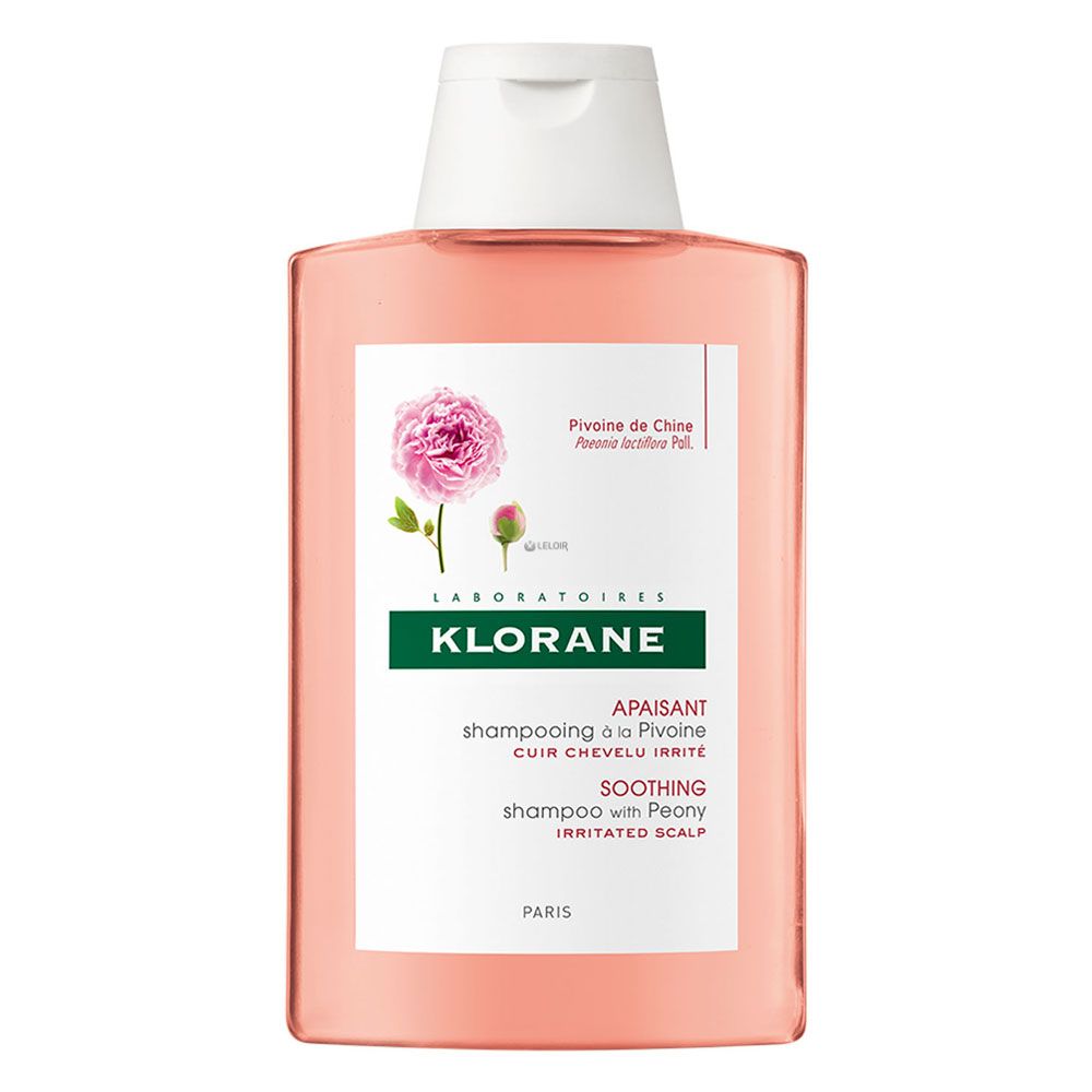 Klorane peonía shampoo para cuero cabelludo irritado