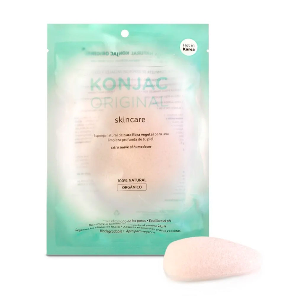 Konjac esponja corporal bebés niños hipoalergénica