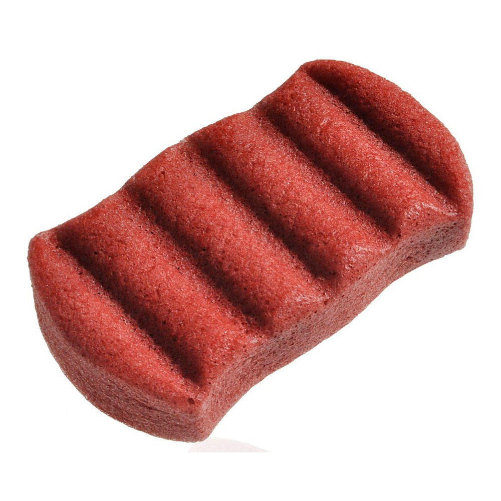 Konjac Esponja Corporal Con Arcilla Roja Francesa Natural