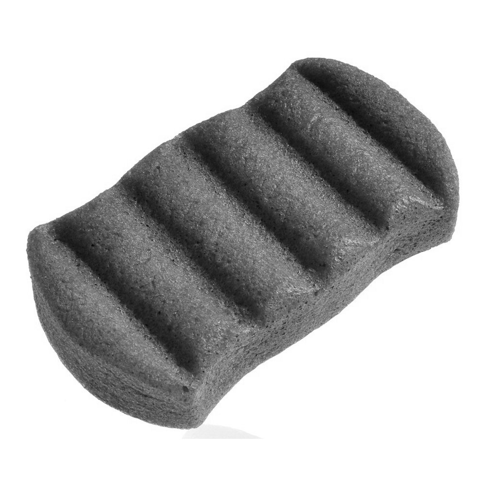 Konjac Esponja Corporal Con Cenizas Activas Bambú Natural
