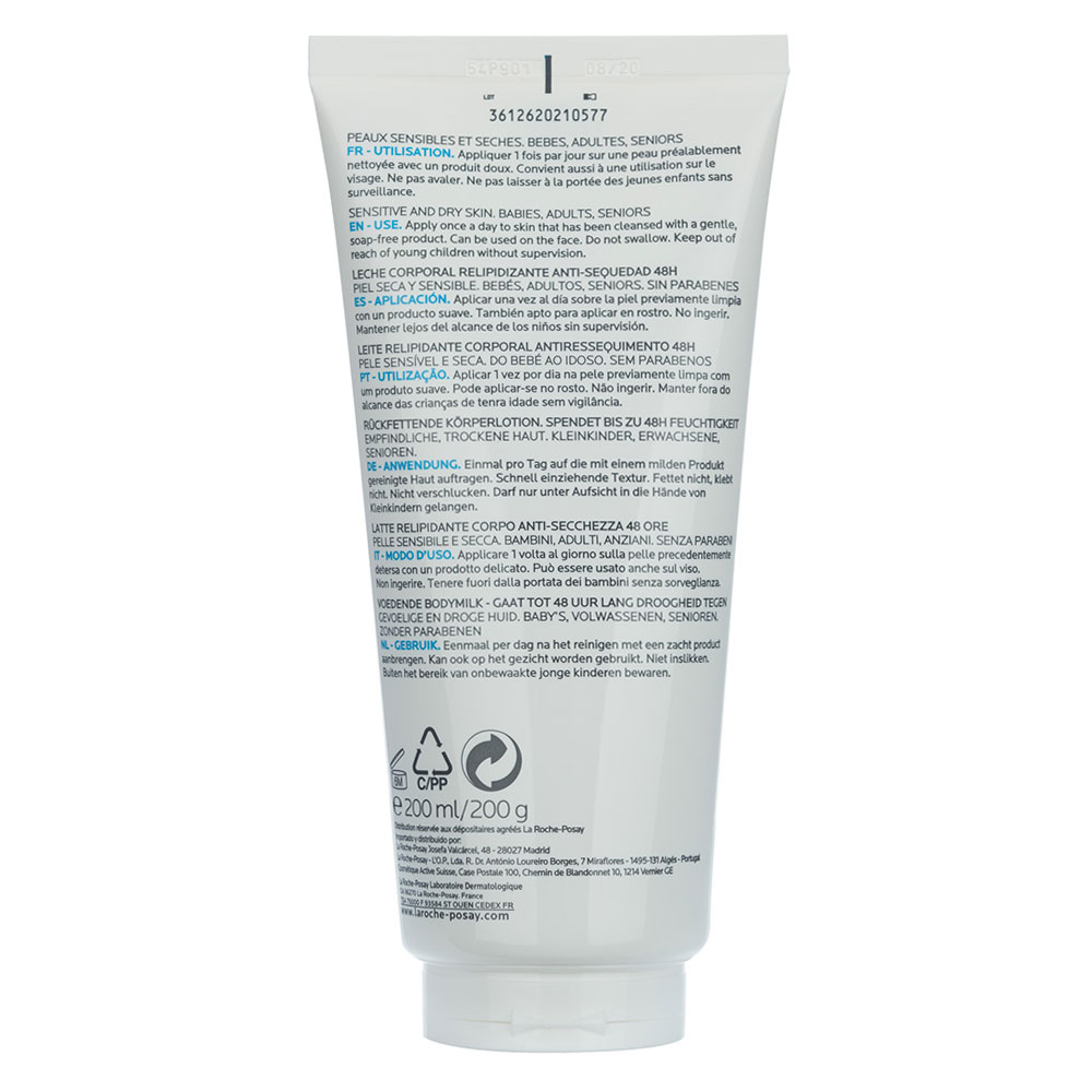 La roche posay lipikar leche corporal hidratante