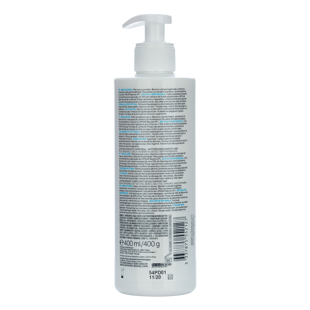 La roche posay lipikar leche corporal hidratante
