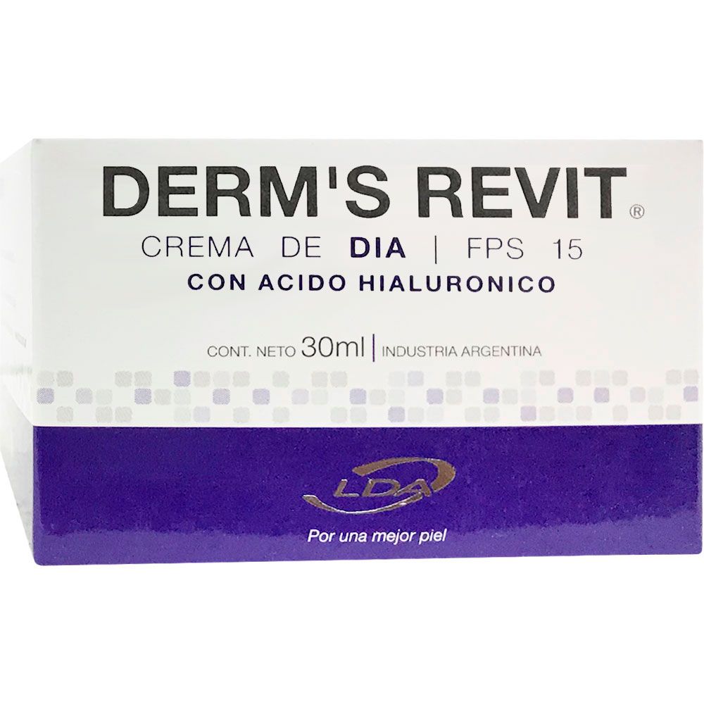Lda Derms Revit Crema De Dí­a Fps15 Con ácido Hialurónico