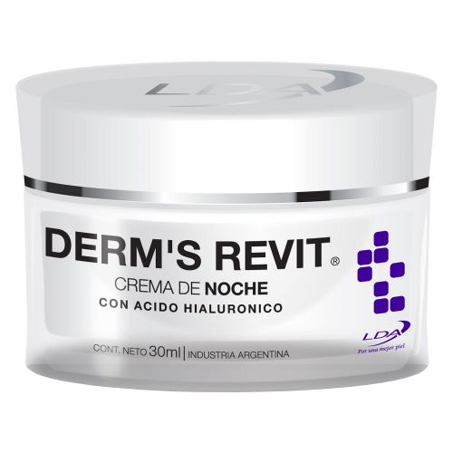 Lda Derms Revit Crema De Noche Con ácido Hialurónico