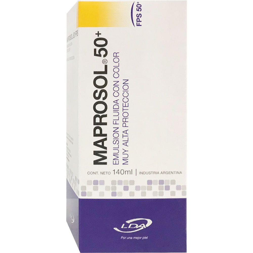 Lda Maprosol 50+ Emulsión Fluida Con Color