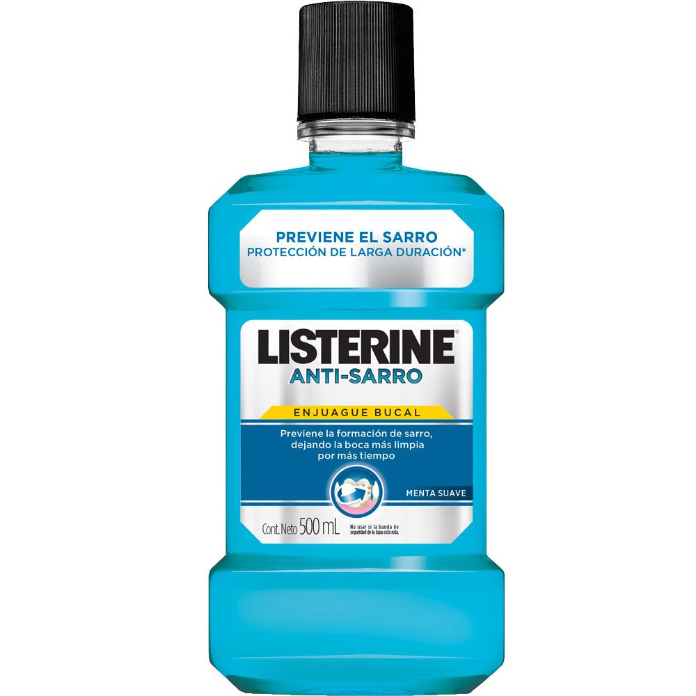 Listerine anti-sarro enjuague bucal