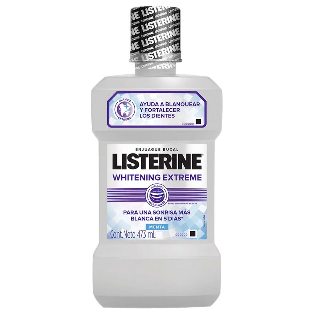 Listerine whitening extreme enjuague bucal blanqueador