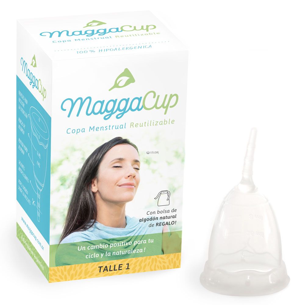 Maggacup copita menstrual reutilizable