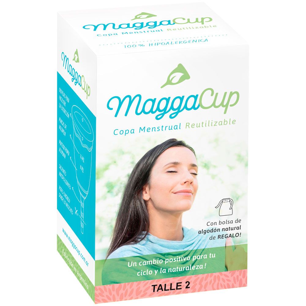 Maggacup copita menstrual reutilizable