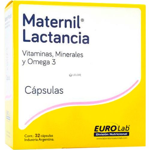 Eurolab Maternil Lactancia Suplemento Dietario