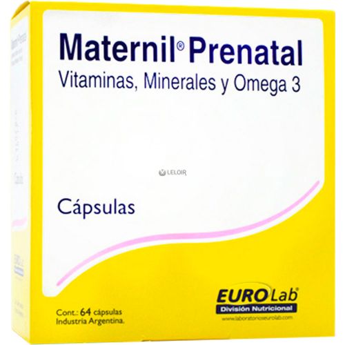 Eurolab Maternil Prenatal Suplemento Dietario