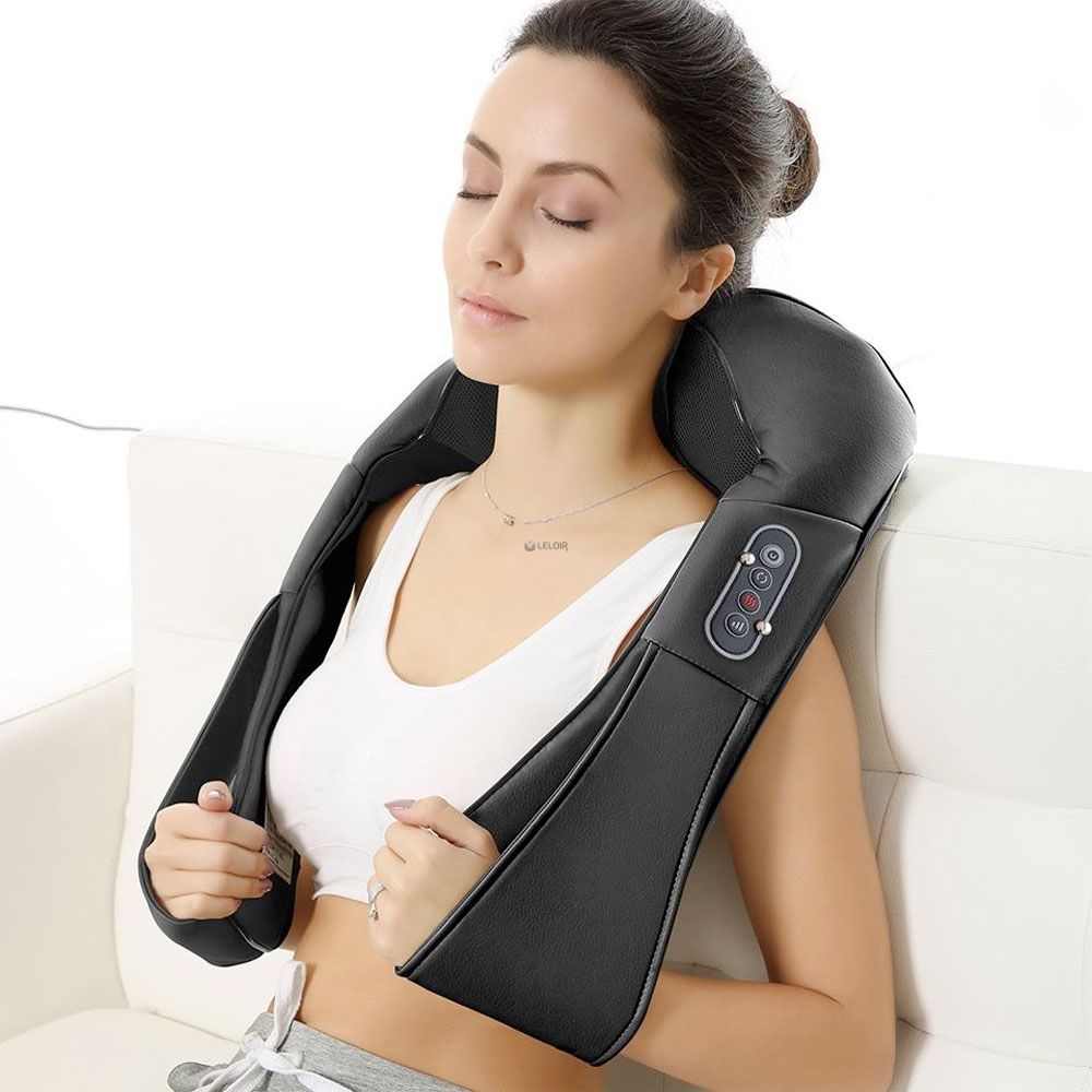 Naipo MGS-150DC masaje shiatsu hombros cuello amasado calor