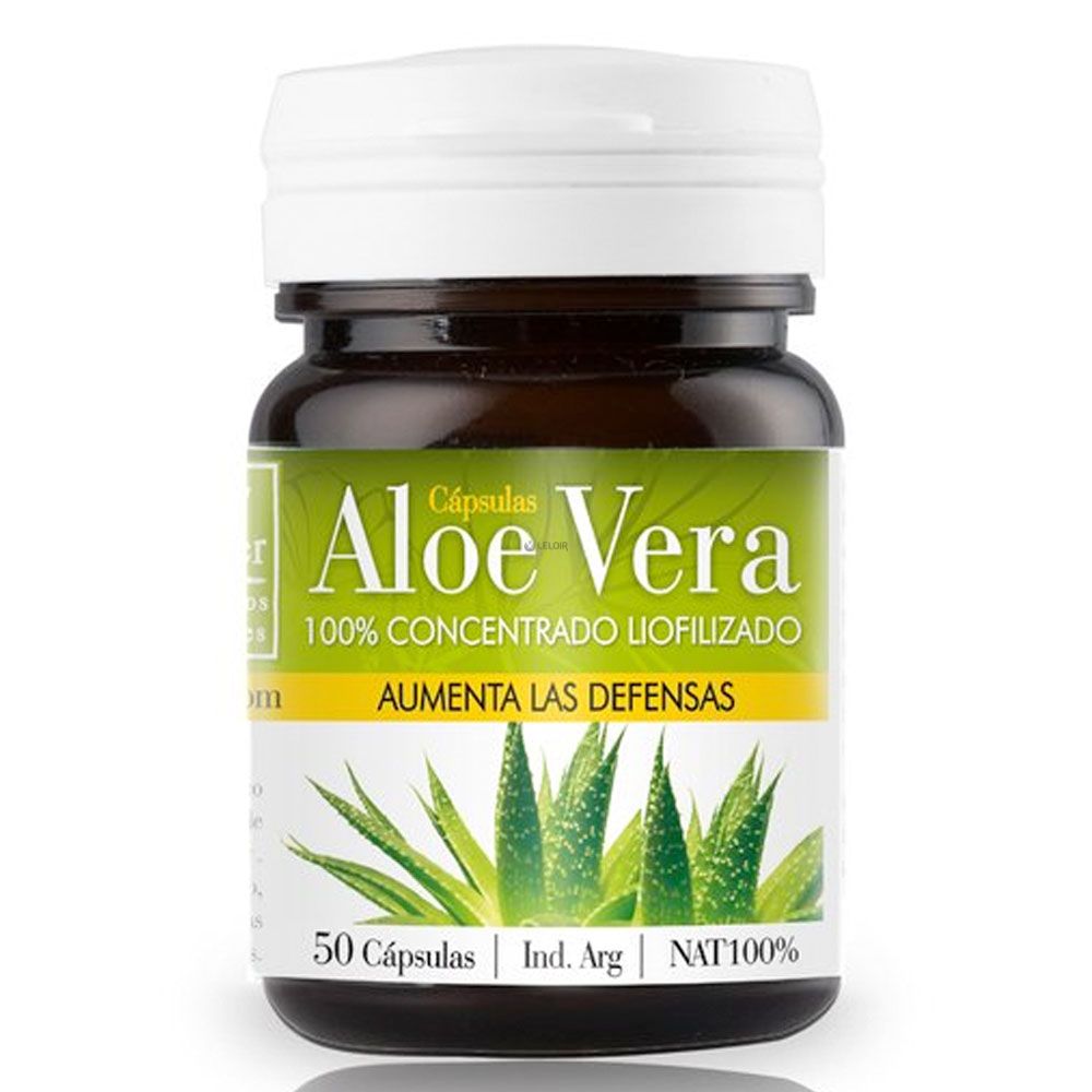 Natier aloe vera liofilizado cápsulas