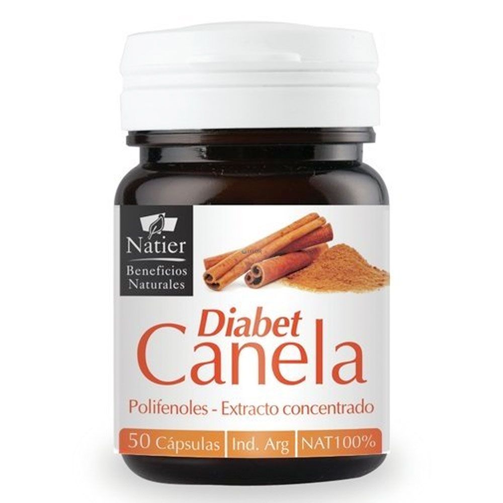 Natier diabet canela cápsulas