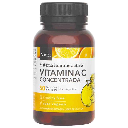 Natier Vitamina C Concentrada Cápsulas