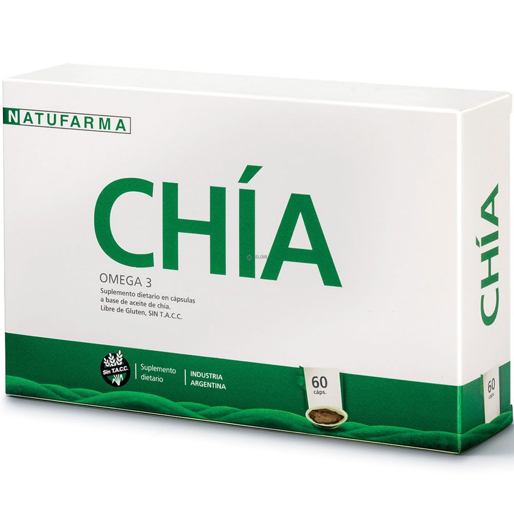 Natufarma aceite de chí­a omega 3 1000mg