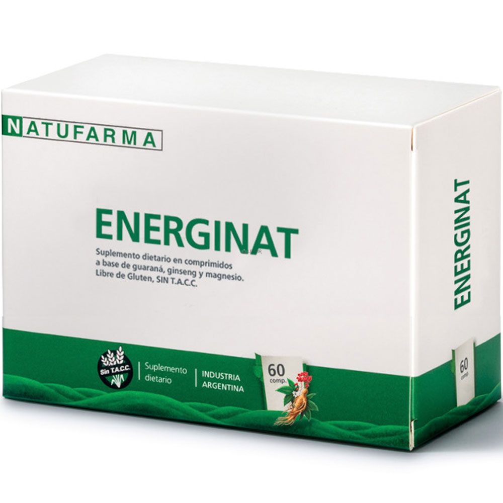 Natufarma energinat x 60 comprimidos