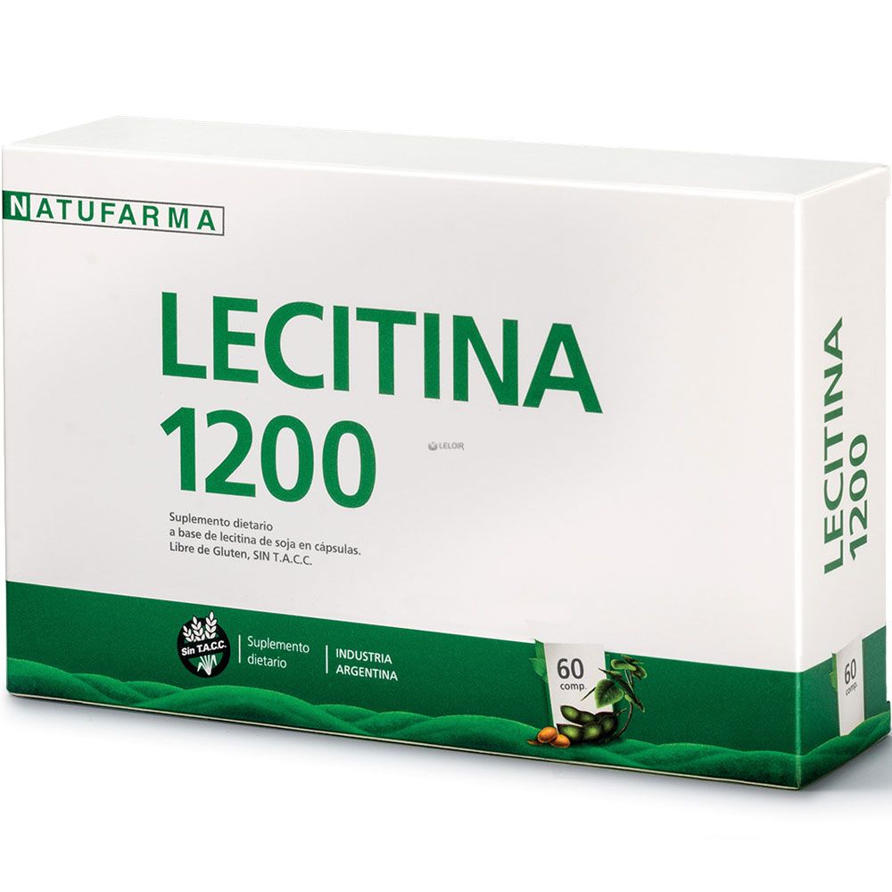 Natufarma lecitina de soja 1200