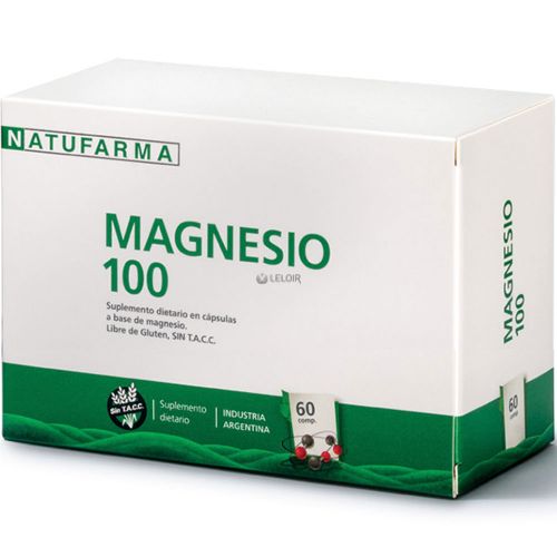 Natufarma Magnesio 100 X 60 Cápsulas