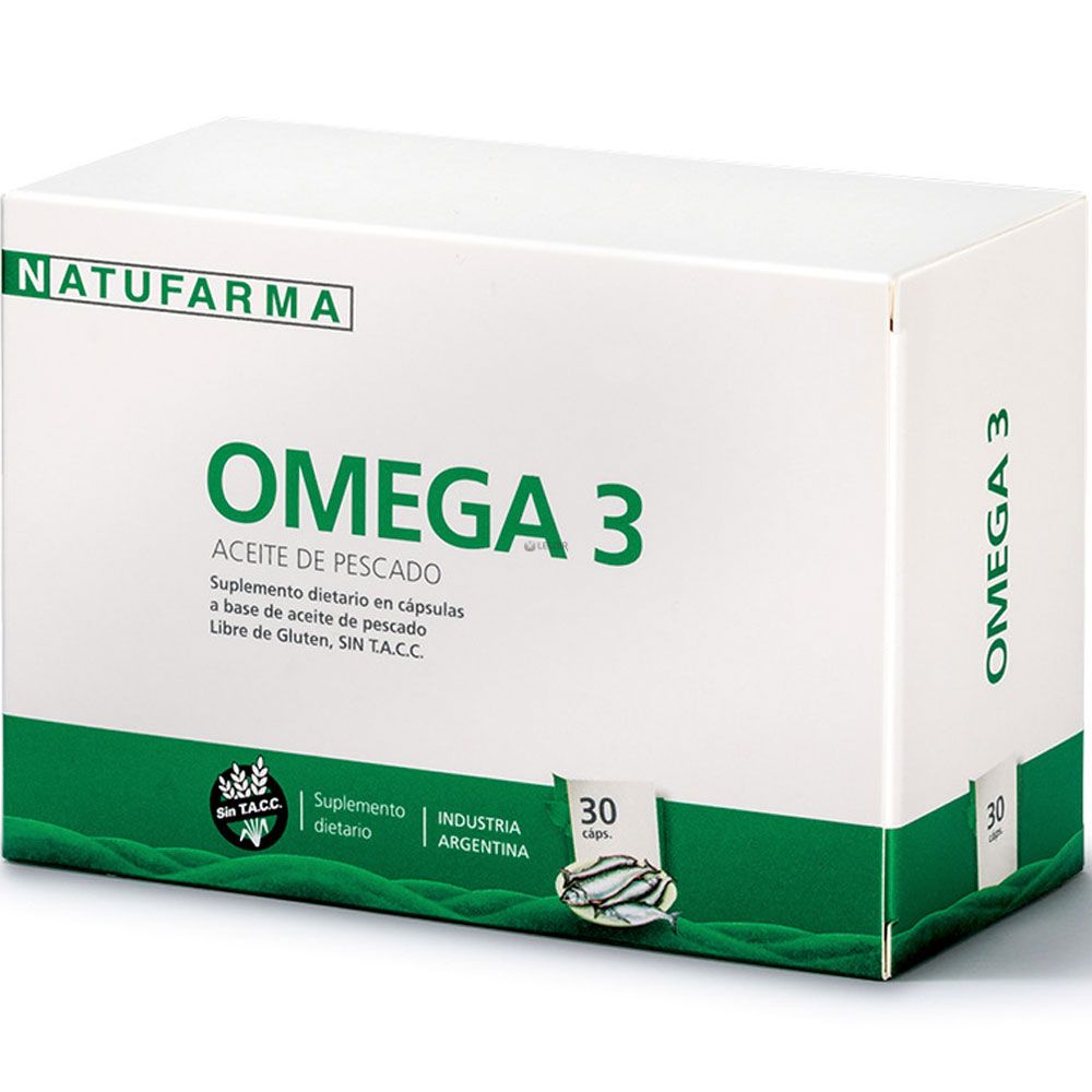 Natufarma omega 3 aceite de pescado cápsulas