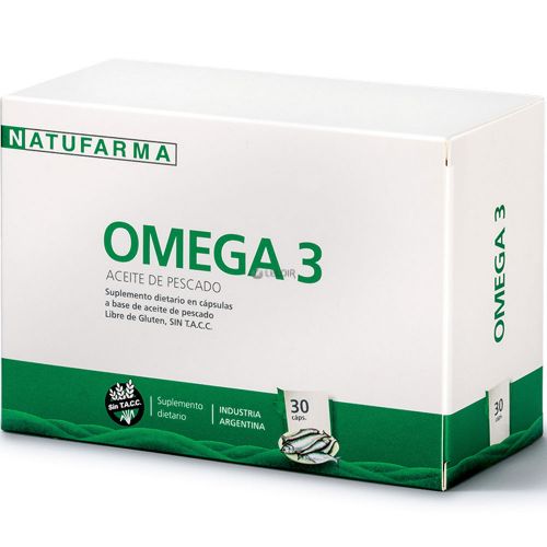 Natufarma Omega 3 Aceite De Pescado Cápsulas