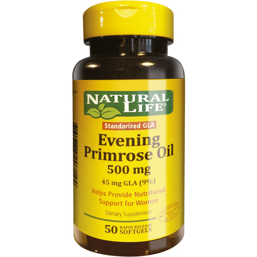 Natural life evening primrose oil