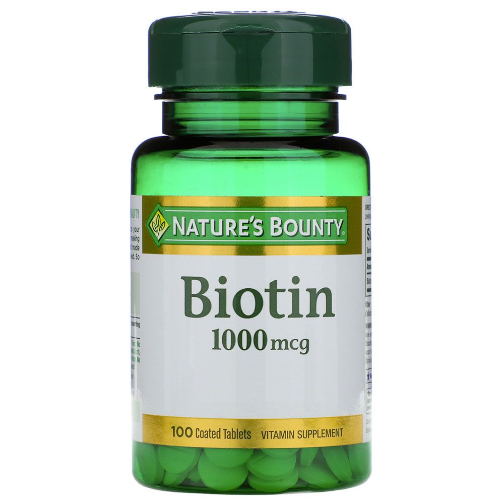 Natures bounty biotin 1000mcg