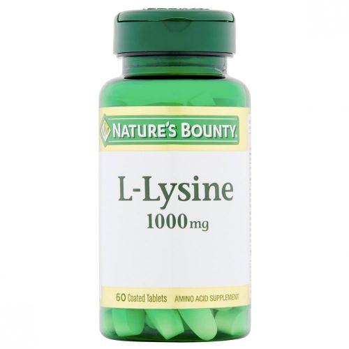 Natures Bounty L-lysine 1000mg