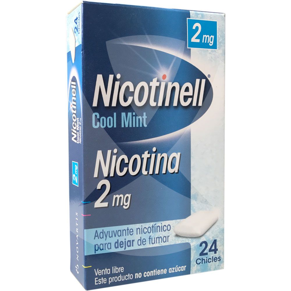 Nicotinell Chicles De Nicotina X 24 - Farmacia Leloir - Tu