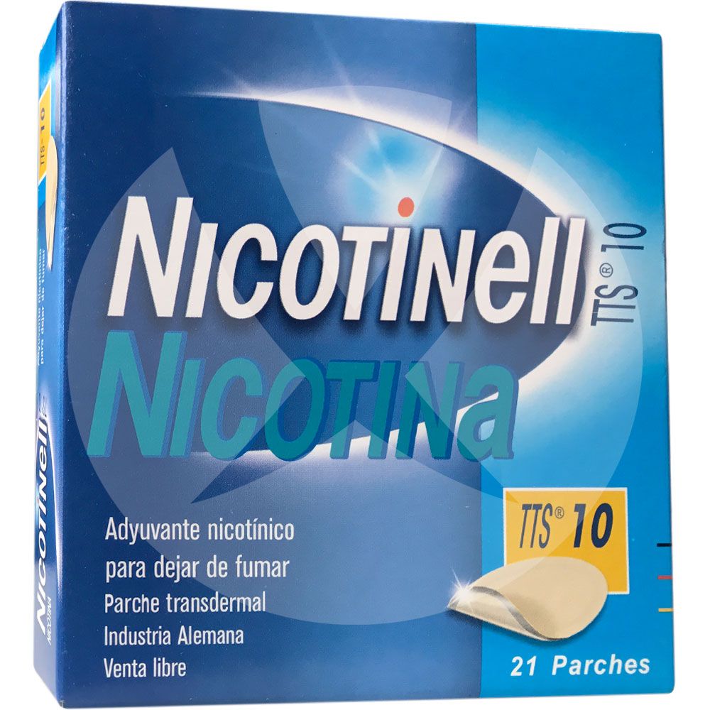 diccionario Prescripción rizo Nicotinell parches de nicotina x 21 - Farmacia Leloir - Tu farmacia online  las 24hs