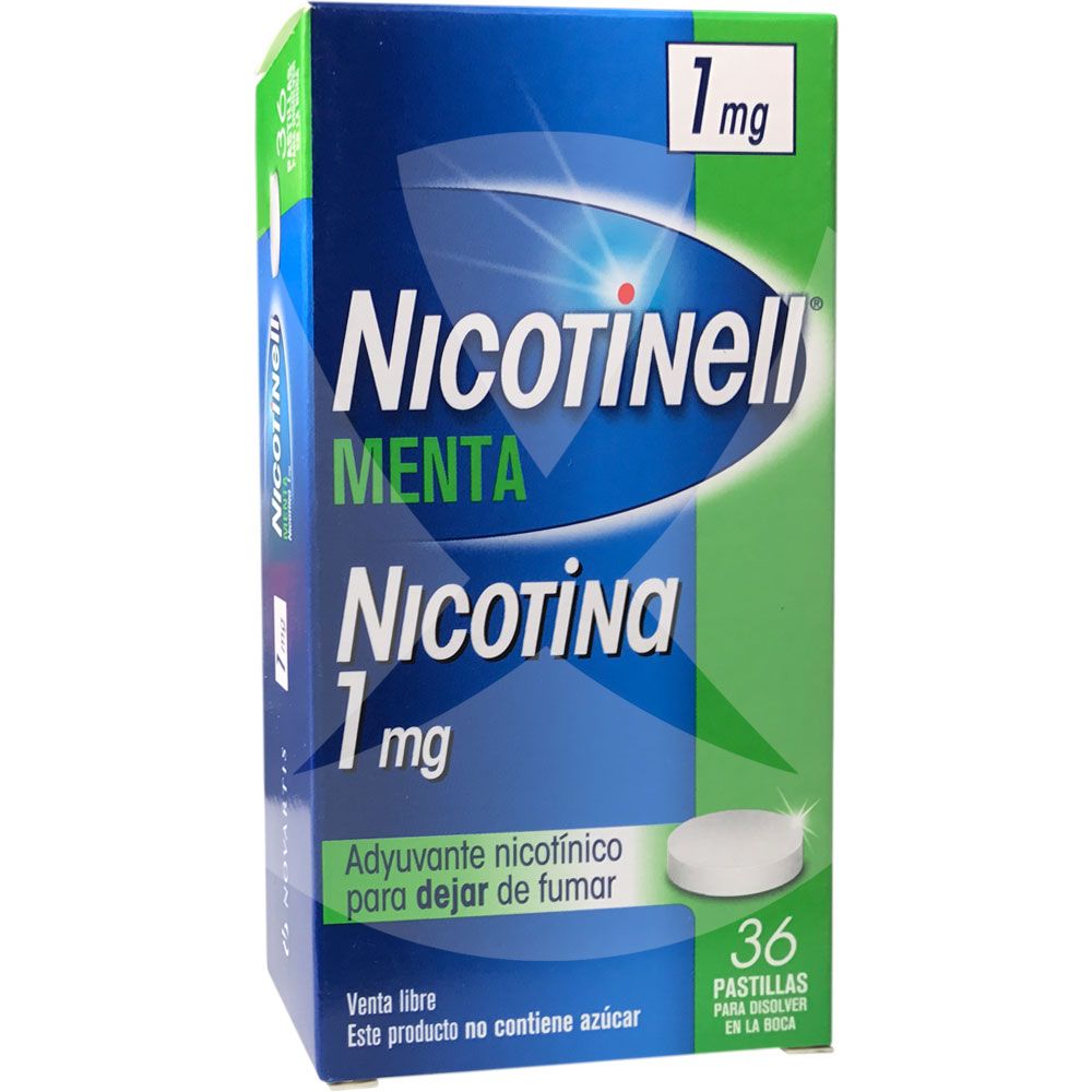 Nicotinell Pastillas De Nicotina X 36 Sabor Menta - Farmacia Leloir - Tu  farmacia online las 24hs