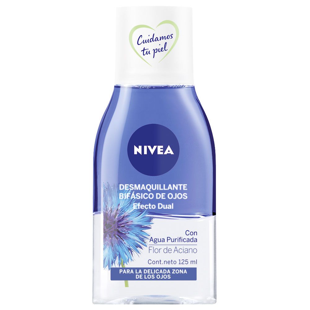 Nivea desmaquillante de ojos bifásico efecto dual