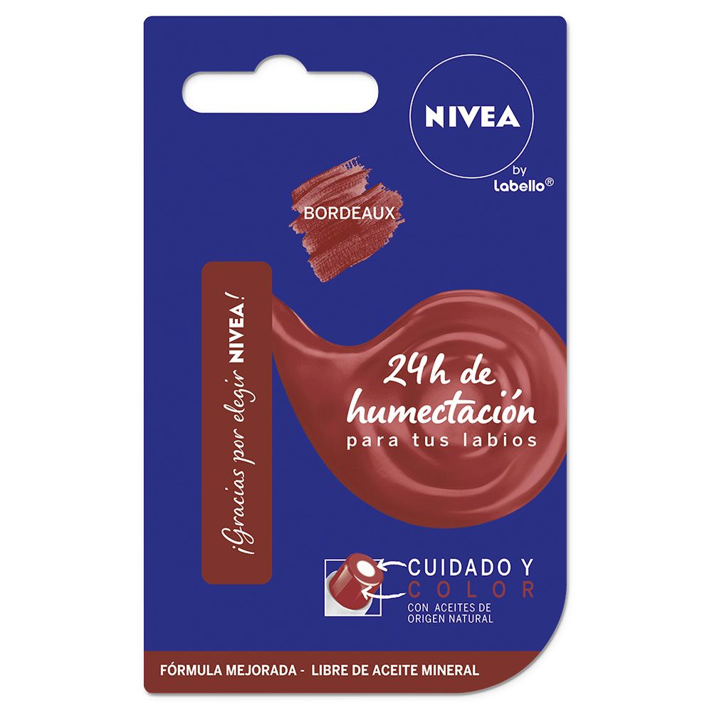 [ELIMINADO] Nivea Labello Cuidado Labial Color Bordeaux