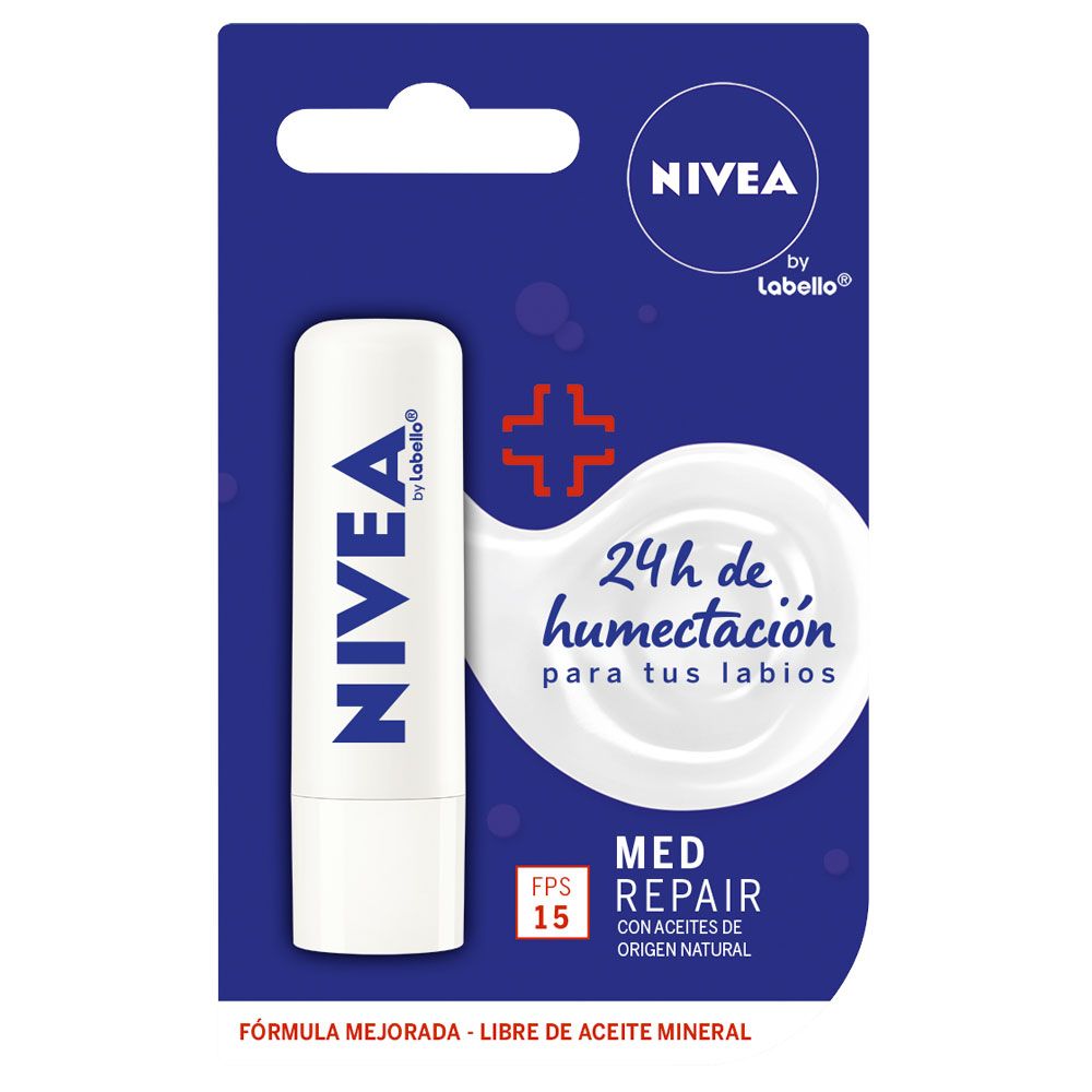 Nivea labello cuidado labial med repair fps15