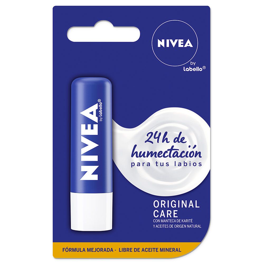 Nivea labello cuidado labial original care