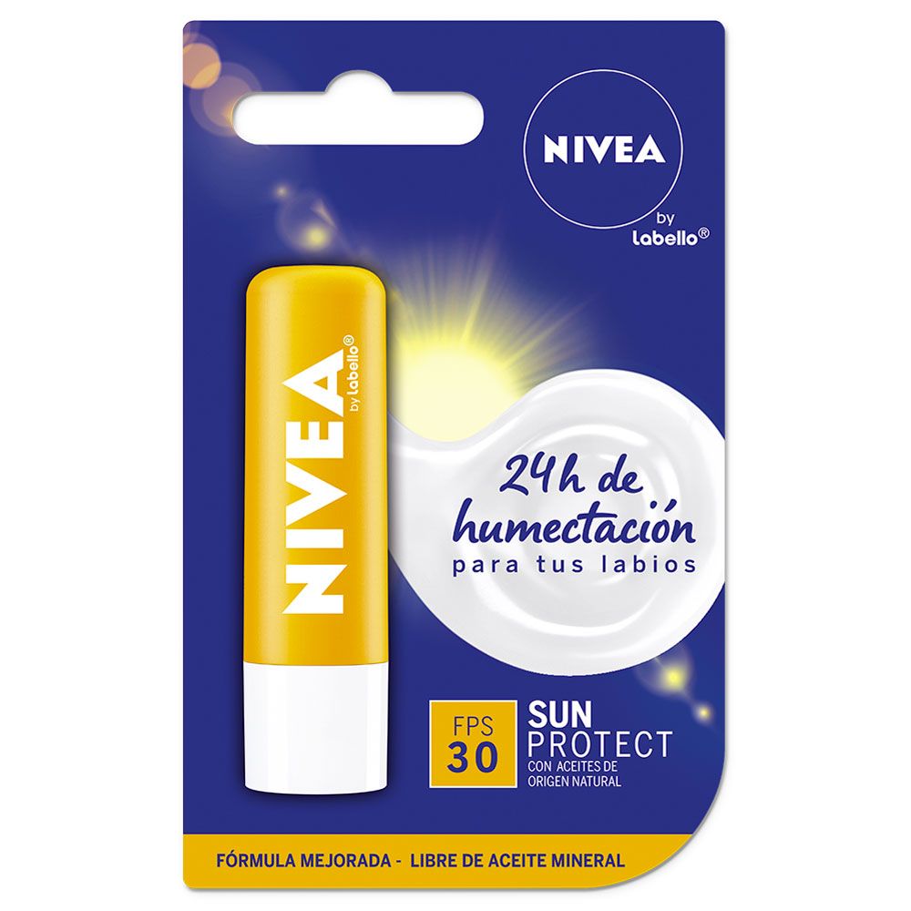 Nivea labello protector solar para labios con fps30