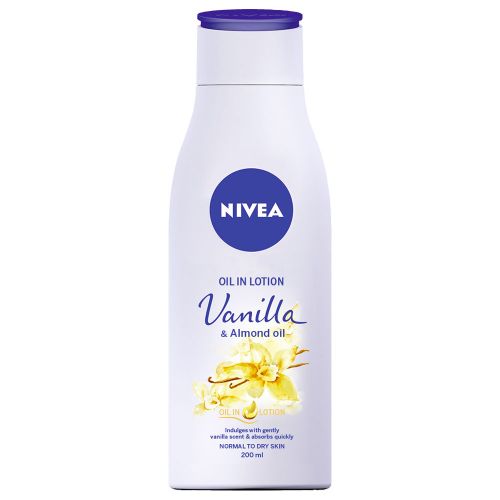 Nivea loción corporal vainilla y aceite de almendras