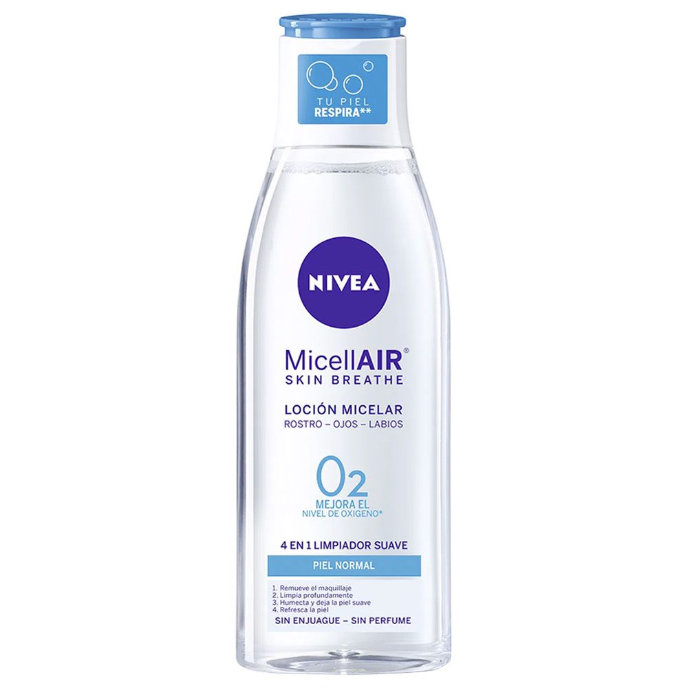 Nivea loción micelar 4 en 1 para piel normal