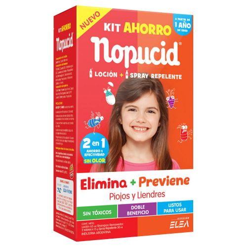 Nopucid Kit Ahorro Loción + Shampoo Repelente