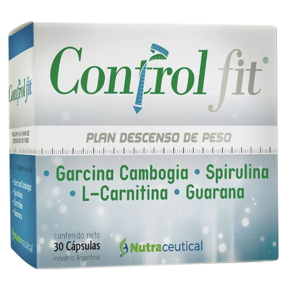 Nutraceutical control fit plan descenso de peso