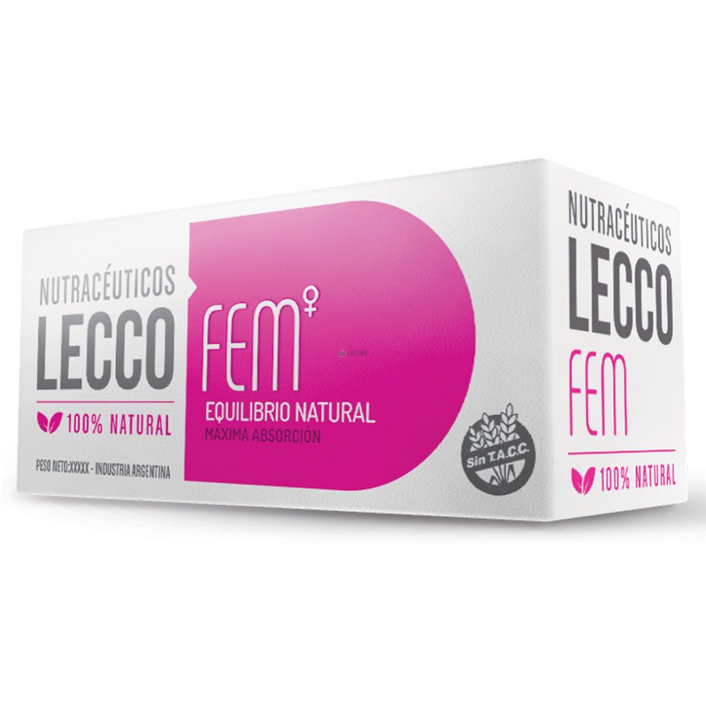 Nutracéutico lecco fem bienestar de la mujer
