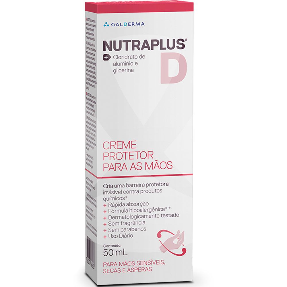 Nutraplus d crema protectora para manos x 50ml