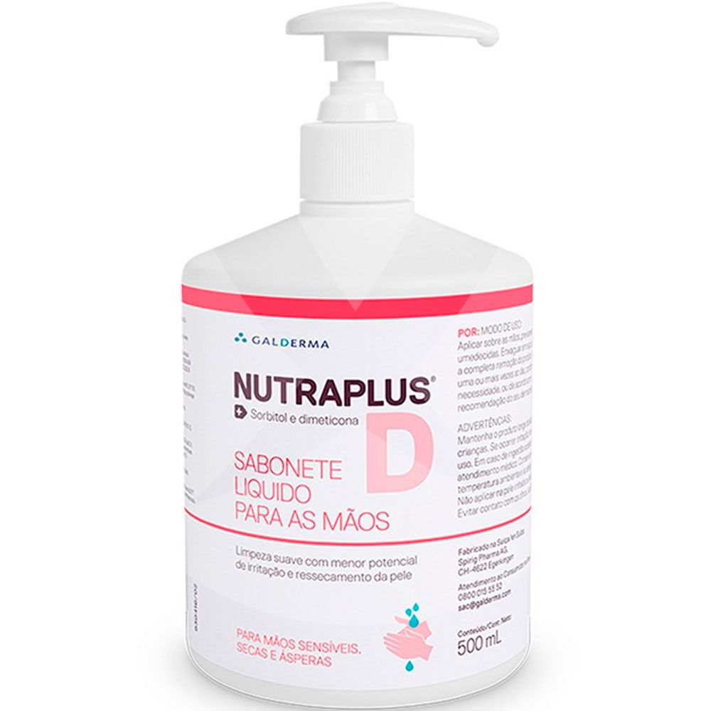 Nutraplus jabón lí­quido para manos x 500ml
